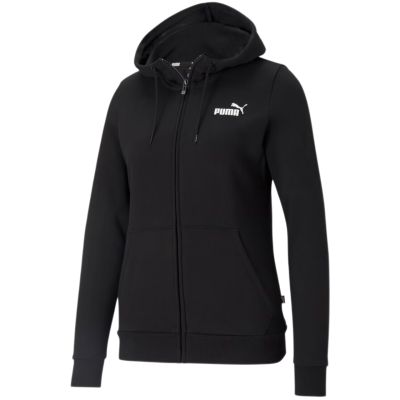 3. Puma ESS Small Logo Full-Zip Hoodie W 586811 01