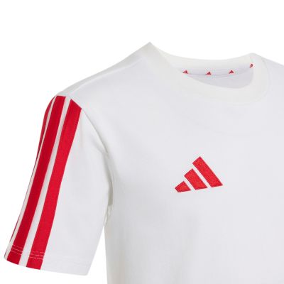 4. adidas FC Bayern München Kinder-Trikot weiß und rot KG2591