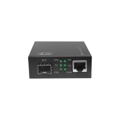 5. LevelOne GB Konverter RJ45->SFP 1 Gbit/s PoE PSE 30 W