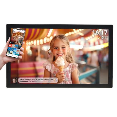 5. Denver-Fotorahmen mit FRAMEO 31,5" 32GB schwarz