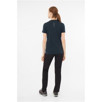 VIKING Salen Lady Merino Damen-T-Shirt, marineblau, Größe XL