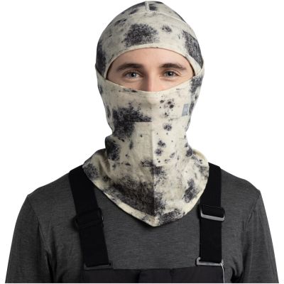 BUff MERINO MW HINGED BALACLAVA XEL WHISPER Sturmhaube – Einheitsgröße