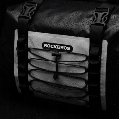 5. Rockbros AS-010BGR Motorradtasche, wasserdicht – Grau