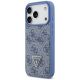 2. Guess 4G Nauble Card Triangle Hülle für iPhone 18 Pro / 17 Pro – blau