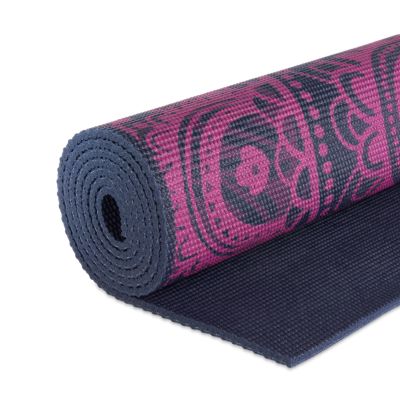 13. Gaiam Plum Sundial Yogamatte 6 mm 62572