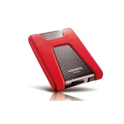 3. Externe Festplatte ADATA HD650 (1 TB; 2,5"; USB 3.2; rot)