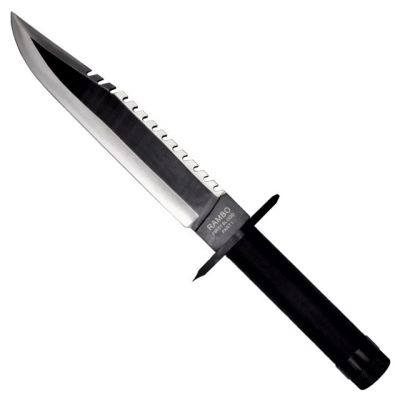 2. Rambo I Cinema Classic 360-mm-Messer mit Lederscheide (CC-H1)