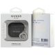 3. Guess 4G Strass Charm Case für AirPods 4 - Schwarz