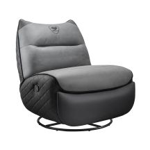 COUGAR Overlord Neo Gaming-Couch, gepolsterter Sitz, Schwarz, Grau