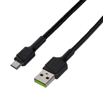 2. GREEN CELL KABGC23 GC POWERSTREAM KABEL USB-A - MICRO-USB 30CM, SCHNELLLADEN ULTRA CHARGE, QC 3.0