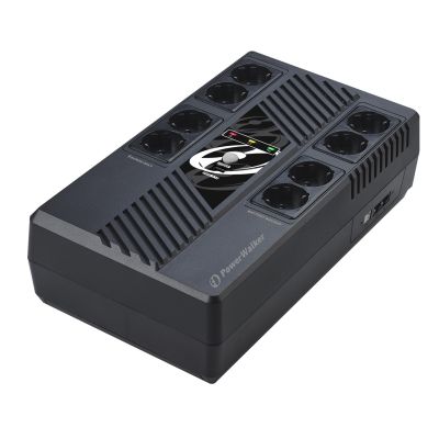 PowerWalker VI 800 MS FR Line-Interactive-Technologie 800 VA 480 W 8 x Netzsteckdosen