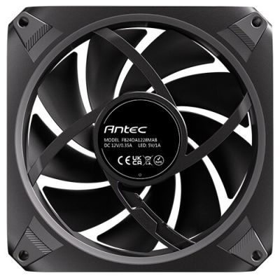 Antec Orbit 120 ARGB-Gehäuselüfter, 12 cm, Schwarz