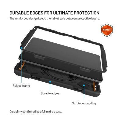 6. Fixed FIXED Rugged Tablet-Hülle für Apple iPad 10,9" (2022)/iPad 11" (2025), schwarz