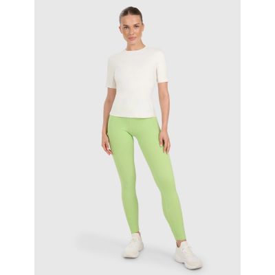 4. Damen-Trainingsshirt, schnelltrocknend, schmal geschnitten, Größe 4F 4FWAW25TFTSF1518-12S