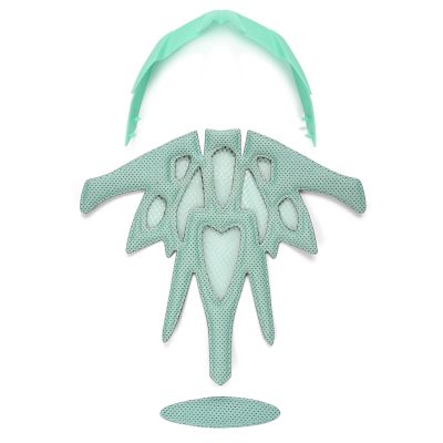 73. Fahrradhelm Meteor Marven rosa/mint