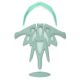 73. Fahrradhelm Meteor Marven rosa/mint