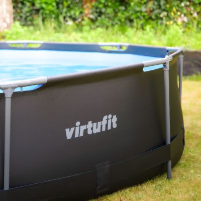 16. VIRTUFIT RUNDER POOL 305 CM MIT FILTERPUMPE