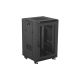 16. LANBERG Standschrank 18 HE 600 x 600 mm Schwarz
