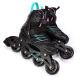 2. Meteor Rollschuhe L 38-43 Buzzy Schwarz/Pink/Mint