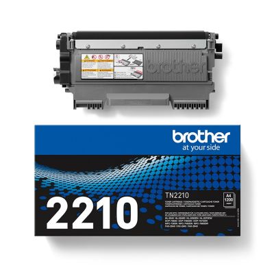 3. Brother TN-2210 Tonerkartusche, 1 Stück, Original Schwarz