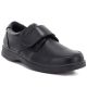 5. Schwarze Herrenschuhe mit Klettverschluss Vanhorn Z26-TO90404