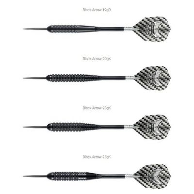 2. Harrows Black Arrow Steeltip Darts HS-TNK-000013143