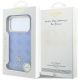 8. Guess Peony 4G MagSafe Hülle mit kleinem Logo für iPhone 18 Pro Max / 17 Pro Max – Hellblau