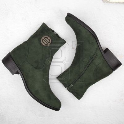 7. Jezzi W Suede Ankle Boots ASA198-28 JEZ432B