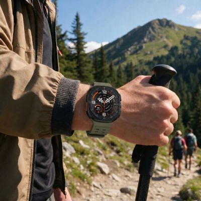 5. Tech-Protect Iconband Pro für Samsung Galaxy Watch Ultra 47 mm – Dunkelgrün