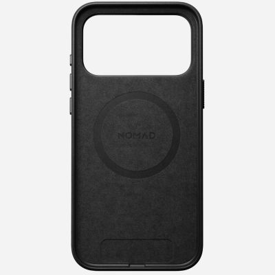 6. Nomad Traditionelle Lederhülle für 17,5 cm (6,9") Mobiltelefone, Schwarz