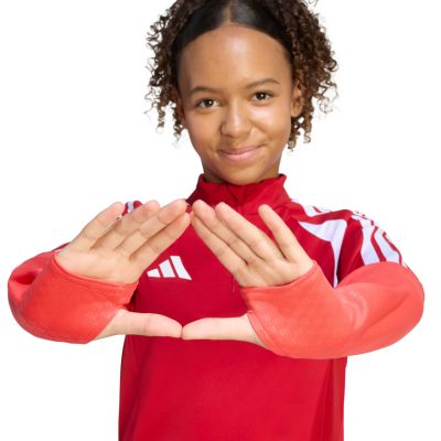 5. adidas Tiro 26 Competition Trainingsshirt rot-orange Kinder-Sweatshirt KA7571