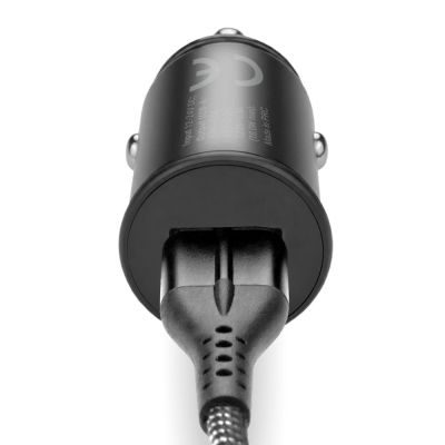 5. EVERACTIVE KFZ-LADEGERÄT 1 x USB SCHWARZ + KABEL CC-15QC