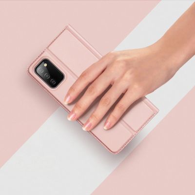 12. Dux Ducis Skin Pro Holster Cover für Samsung Galaxy A03s pink