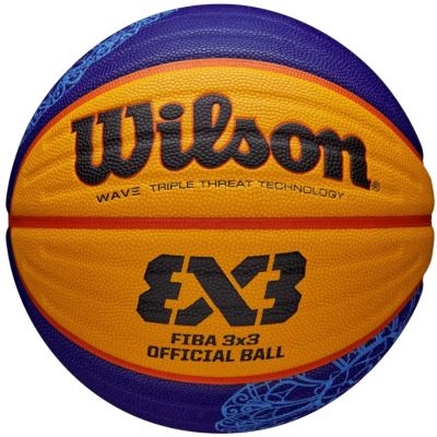 Wilson FIBA 3X3 Paris 2024 Replika-Ball WZ3015001XB Basketball