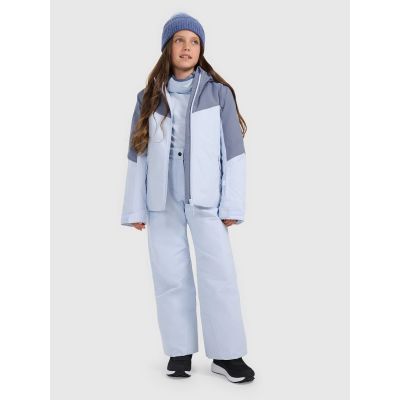 6. Skijacke 5000 Membran für Mädchen 4F 4FJRAW25TTJAF1034-52S