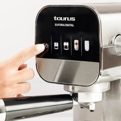 8. Taurus Euforia Digital 1350W Siebträger-Kaffeemaschine | 20 bar