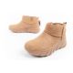 17. Skechers Damen Winterstiefel Isolierte Lederstiefeletten Braun
