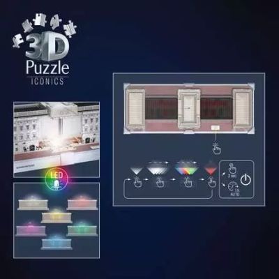 7. Ravensburger 12008031 3D-Puzzle, 216 Teile, Gebäude