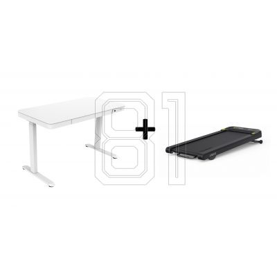 7. Urevo Spacewalk 3S treadmill + Tuckano URTM024+BIUBI electrically adjustable desk
