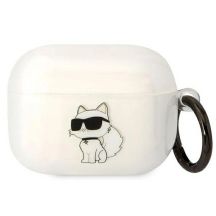 Karl Lagerfeld KLAPHNCHTCT Airpods Pro Abdeckung transparent Ikonik Choupette