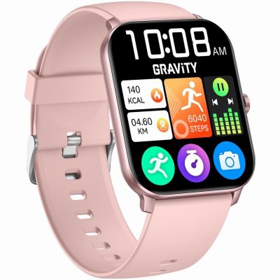5. Smartwatch Gravity Roségold Pink GT36-1