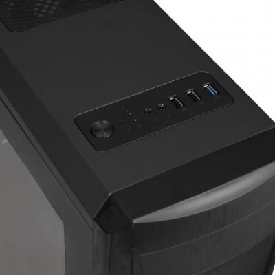 8. IBOX ORCUS ORX14 Gehäuse (ATX, ITX, Micro-ATX; schwarz)