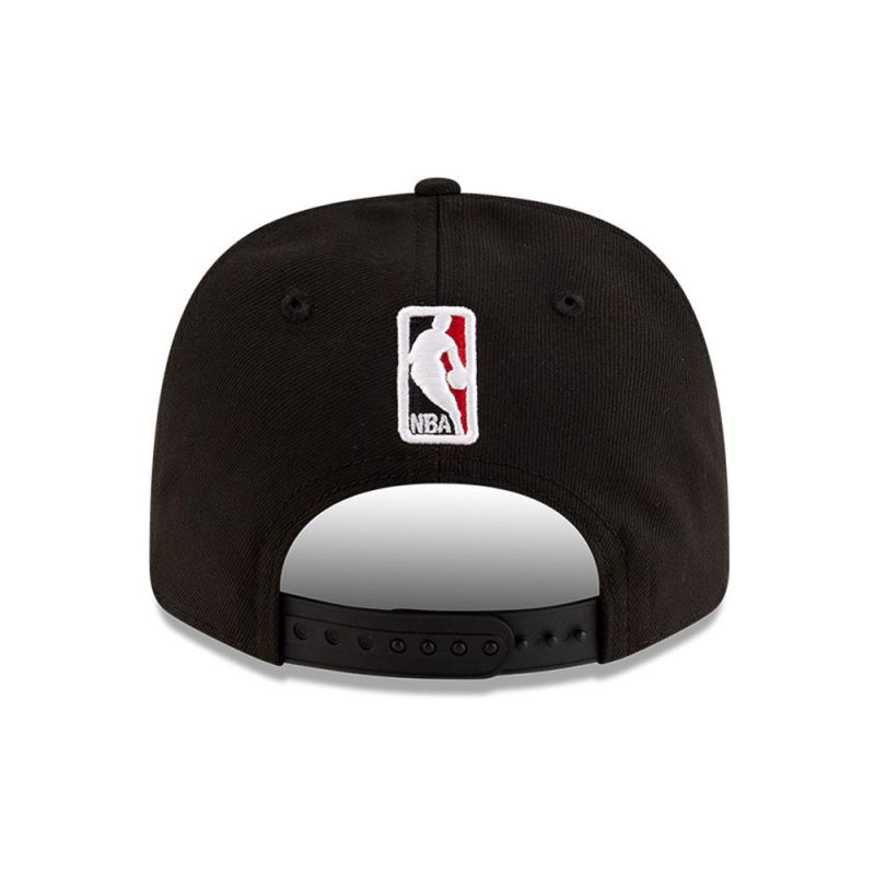 6. New Era 9SEVENTY Toronto Raptors NBA Team Black Stretch Snapback Cap - 60755439