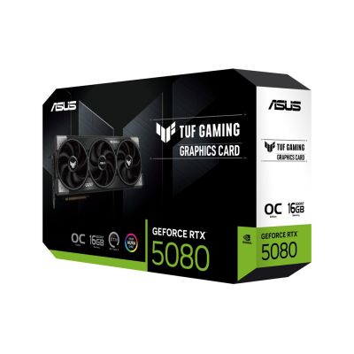 12. ASUS TUF Gaming GeForce RTX 5080 OC 16GB Grafikkarte