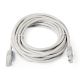 2. UTP-Kabel GEMBIRD PP6U-5M (RJ45 - RJ45; 5 m; UTP; Kat. 6; grau)