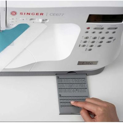 10. SINGER Elite CE677 Elektrische Nähmaschine Weiß