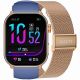 GRAVITY GT28-8 Damen-Smartwatch-Armband + Armband Roségold Marineblau