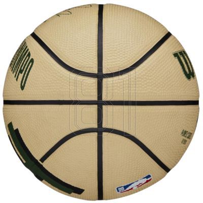 4. Wilson NBA Player Icon Giannis Antetokounmpo Miniball WZ4007501XB Basketball