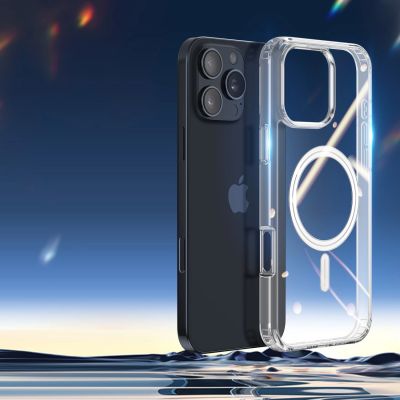 5. Dux Ducis Clin Mag Hülle mit MagSafe für iPhone 16 Pro Max – transparent