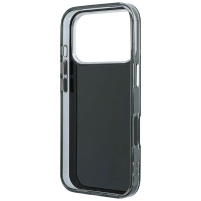 6. Mercedes Ring Stand Iconic Logo MagSafe Hülle für iPhone 18 Pro / 17 Pro - Schwarz